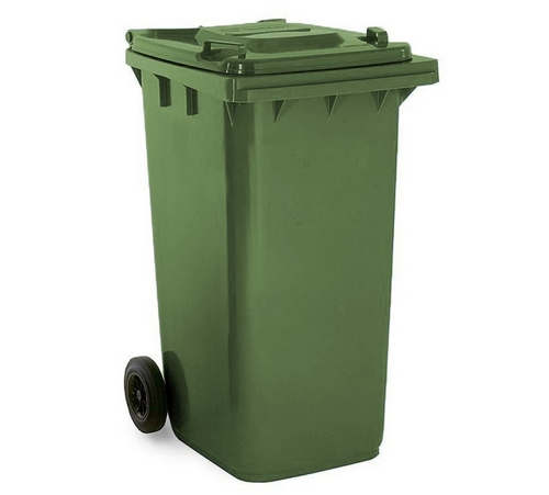 Contentor Verde 240Lt C/2 Rodas E Tampa